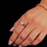 Birthstone Marquis-Cut Ring
