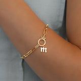 Old English Letter Charm