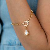 Teardrop Birthstone Charm