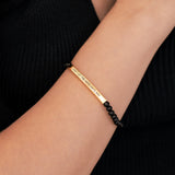 Don't Let The Hard Days Win Beaded Inspire Bracelet