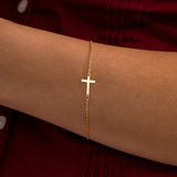 Cross Charm Bracelet