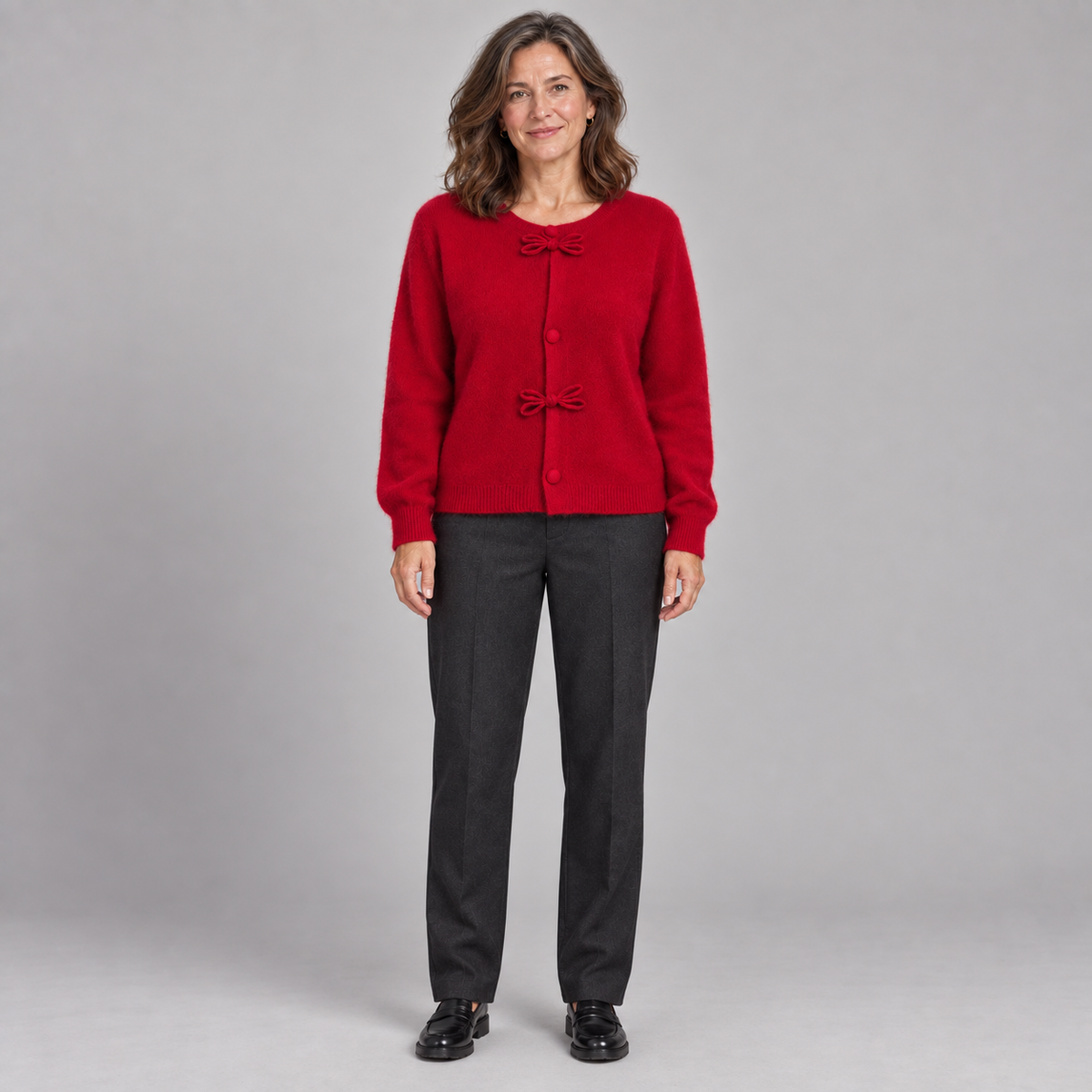 BELLA™ - Chic Bow Cardigan