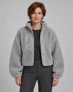 MANCY™ - Casual Button Down Cropped Jacket