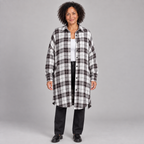 PALOMA™ - Classy Button Down Plaid Long-Sleeve Jacket