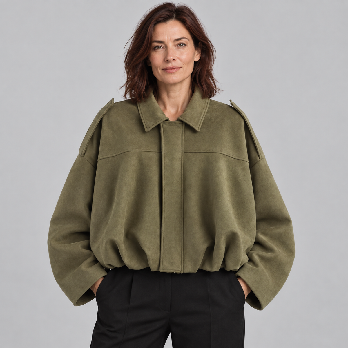GIGI™ - Vintage Zip Up Oversized Streetwear Jacket
