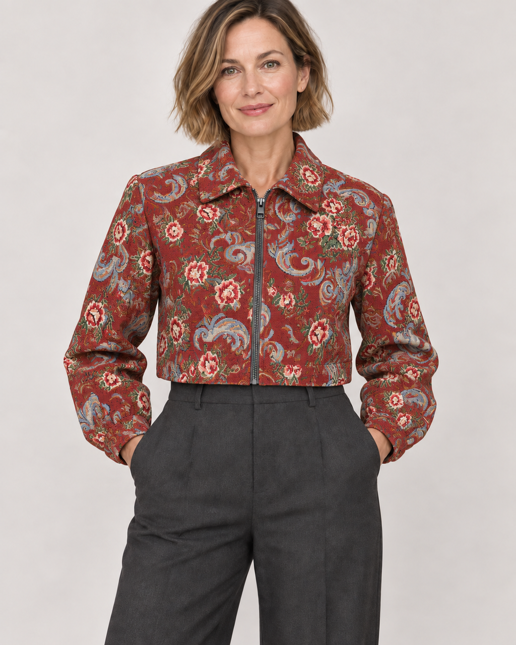 DAISY™ – Elegant V-Neck Button-Front Vest Top