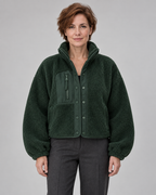MANCY™ - Casual Button Down Cropped Jacket