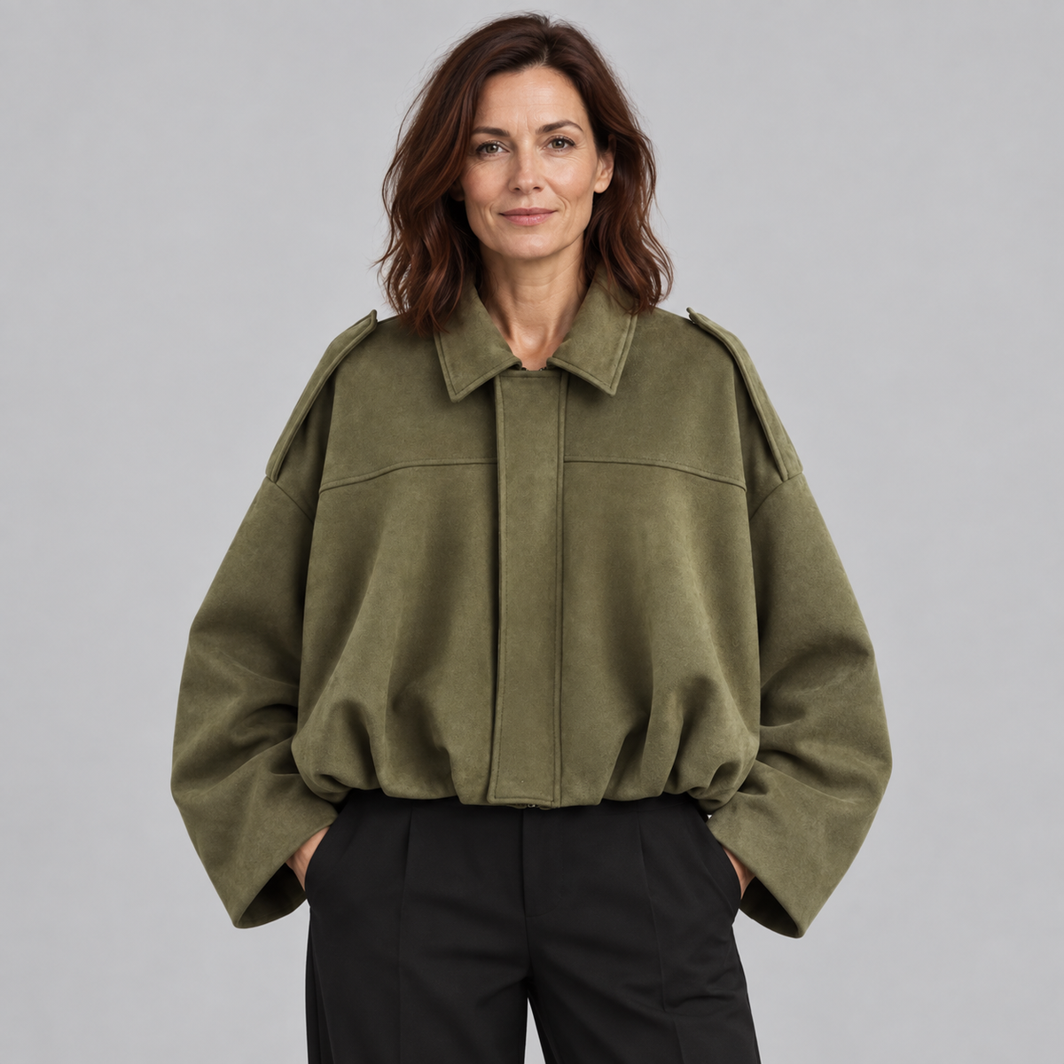 GIGI™ - Vintage Zip Up Oversized Streetwear Jacket