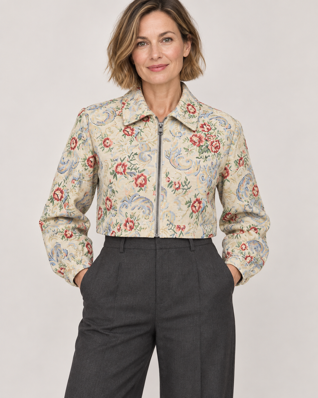 DAISY™ – Elegant V-Neck Button-Front Vest Top
