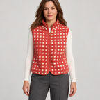 DAISY™ – Elegant V-Neck Button-Front Vest Top