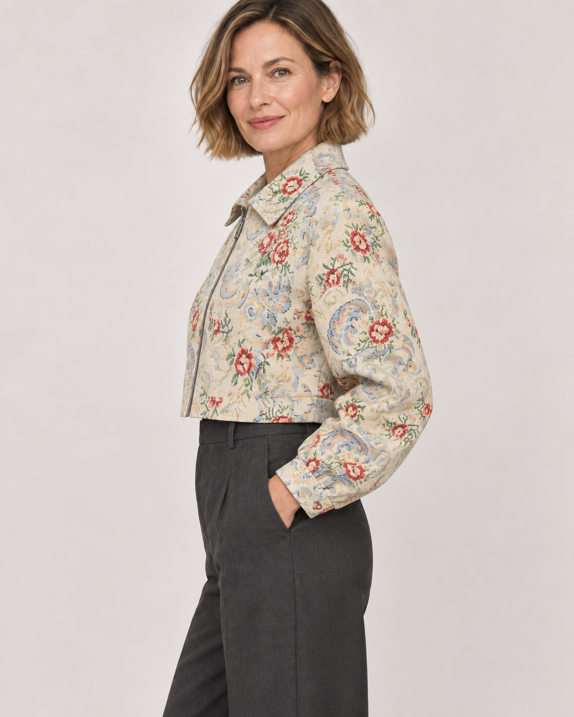 DAISY™ – Elegant V-Neck Button-Front Vest Top