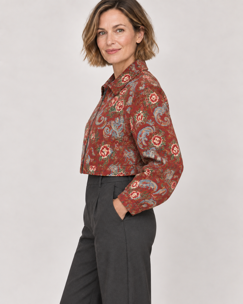 DAISY™ – Elegant V-Neck Button-Front Vest Top