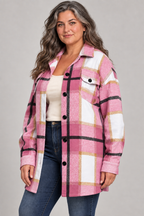 BRIGID™ - Stylish Plus-Size Shacket