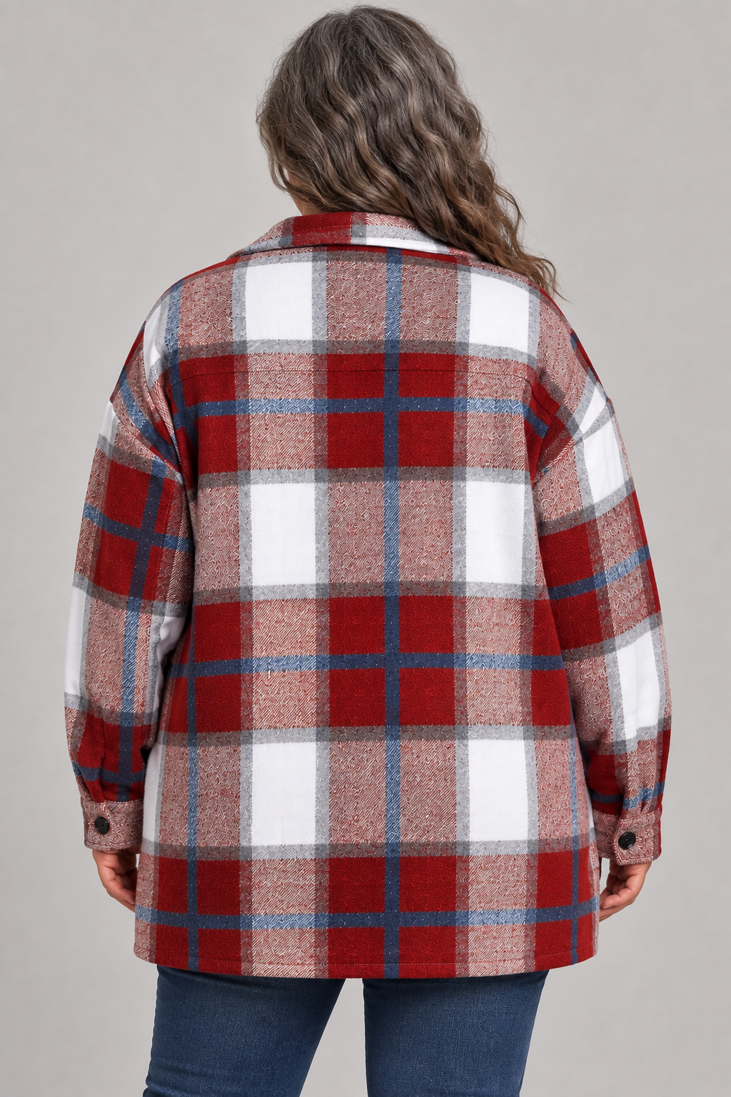 BRIGID™ - Stylish Plus-Size Shacket