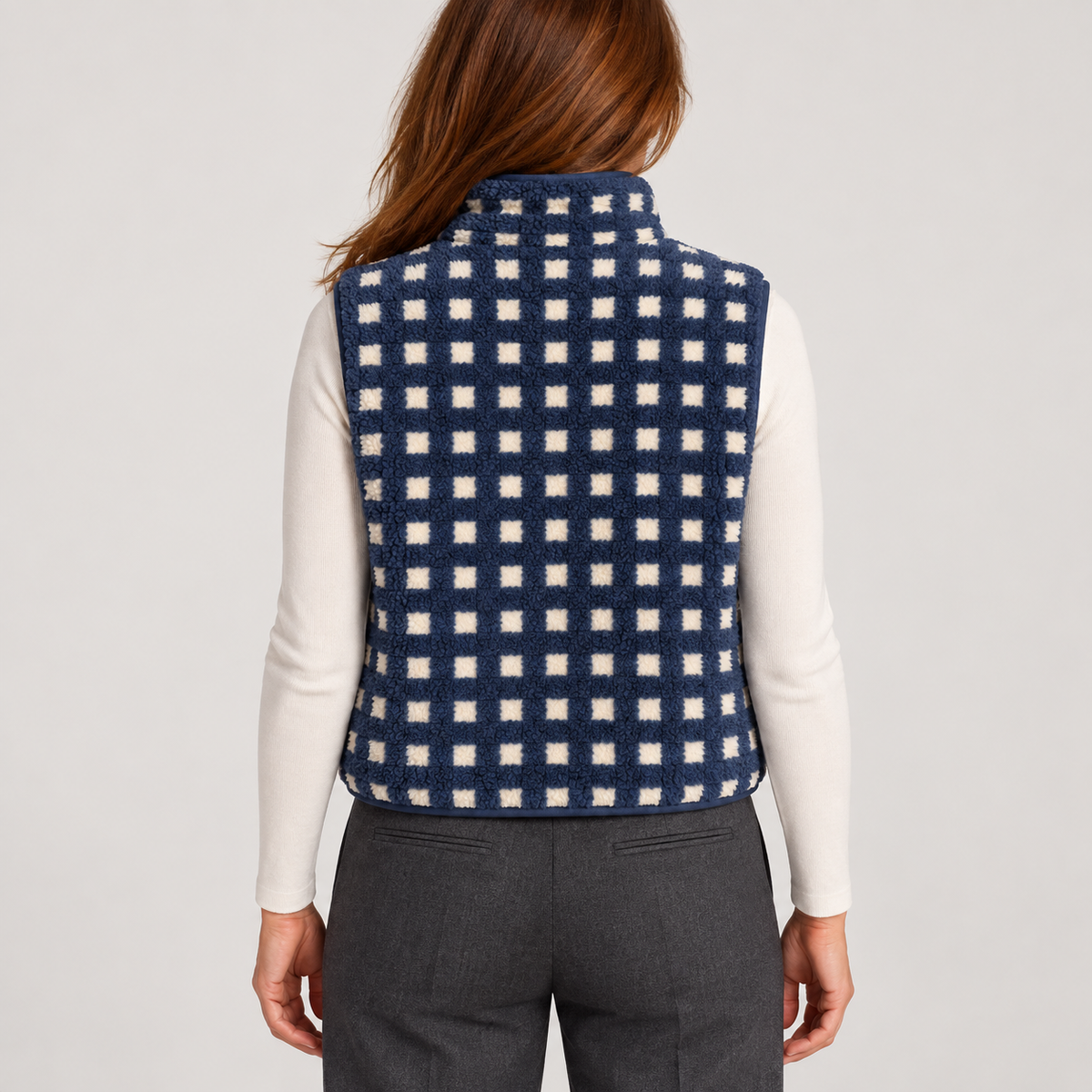 DAISY™ – Elegant V-Neck Button-Front Vest Top