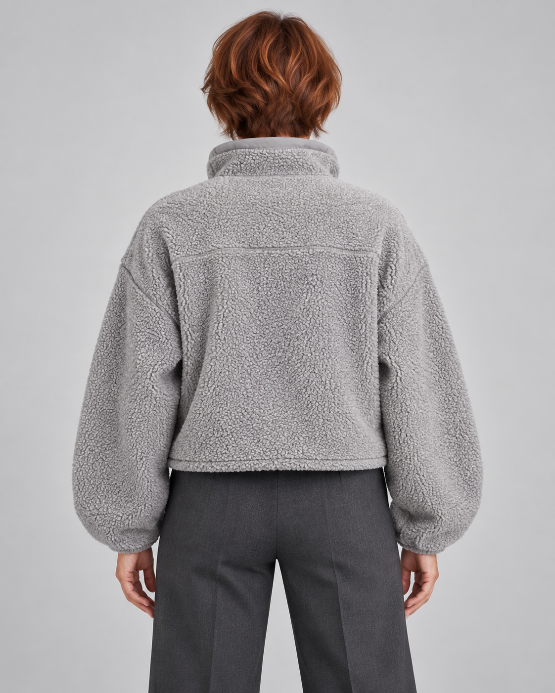 MANCY™ - Casual Button Down Cropped Jacket