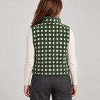 DAISY™ – Elegant V-Neck Button-Front Vest Top