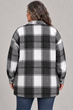 BRIGID™ - Stylish Plus-Size Shacket