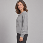 BELLA™ - Chic Bow Cardigan