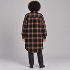 PALOMA™ - Classy Button Down Plaid Long-Sleeve Jacket