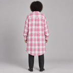 PALOMA™ - Classy Button Down Plaid Long-Sleeve Jacket