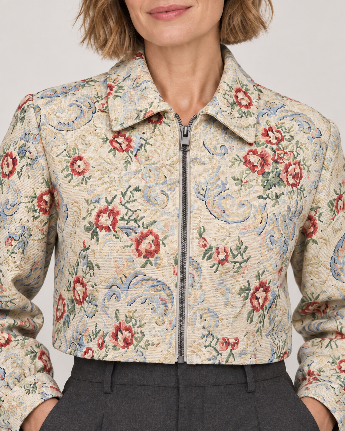 DAISY™ – Elegant V-Neck Button-Front Vest Top