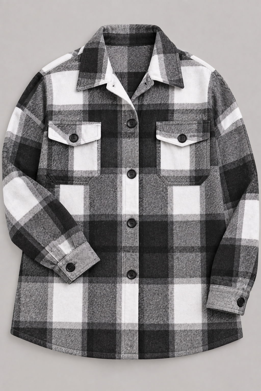 BRIGID™ - Stylish Plus-Size Shacket