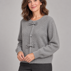 BELLA™ - Chic Bow Cardigan