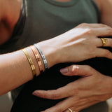 Beautiful Girl You Can Do Hard Things Cuff Bracelet