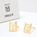 Monogram Name Earrings