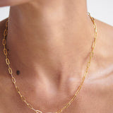 Paradiso Paperclip Chain Necklace