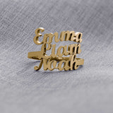 Triple Name Ring