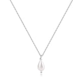 Dainty Pearl Drop Necklace