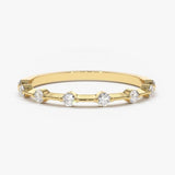 Ultra Thin Floating Eternity Ring