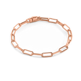 Open Link Paperclip Chain Bracelet
