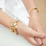 Remember Who You Are and Straighten Your Crown Cuff Bracelet