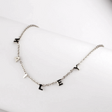 Personalized Minimalist Letter Necklace