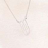 Minimalist Monogram Name Necklace