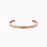 Beautiful Girl You Can Do Hard Things Cuff Bracelet