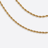 2mm Rope Chain Necklace