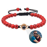 Beaded Photo Bracelet