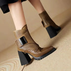 Aziel Leather Boots