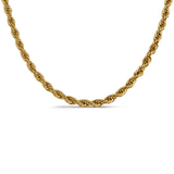 4mm Rope Chain Necklace