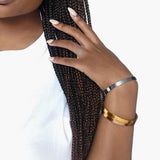 Beautiful Girl You Can Do Hard Things Cuff Bracelet