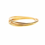 Dainty Interlocking Fidget Ring