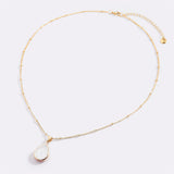 Birthstone Drop Pendant Necklace