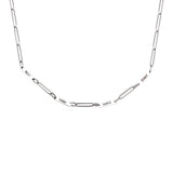 Paperclip Necklace With Personalized Names