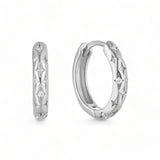 Falling Stars Huggie Hoop Earrings