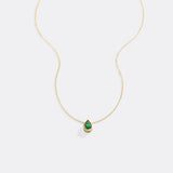 Diamond Teardrop Necklace