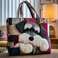 Artisal bag with Schnauzer